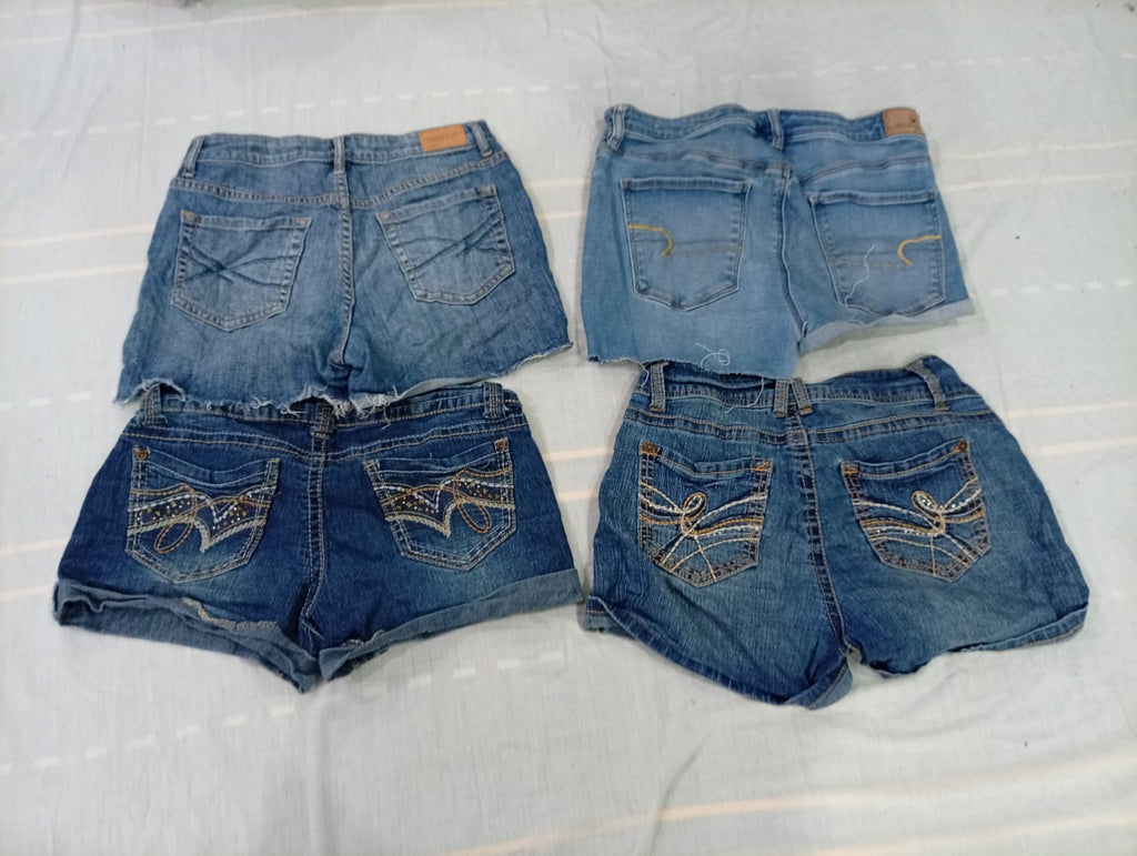 CR10640 Y2K Mini Denim Shorts