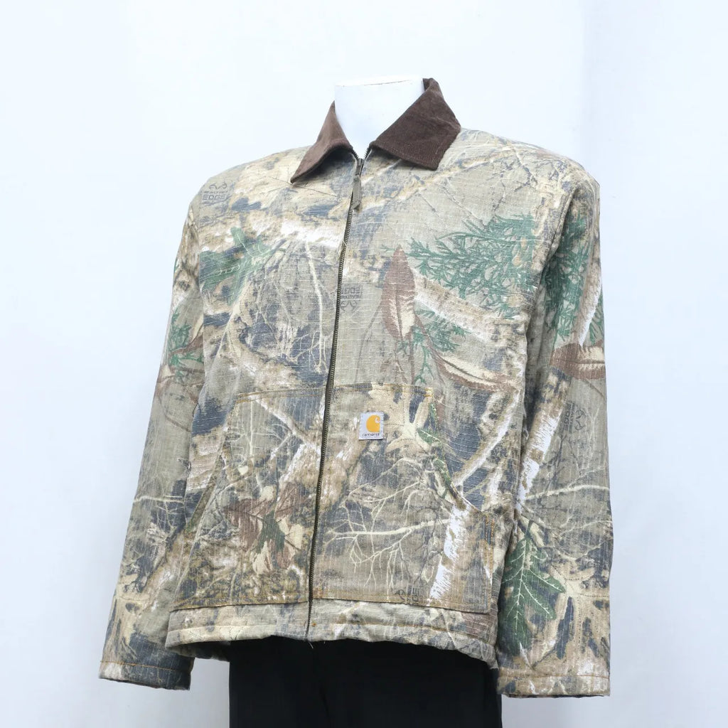 CR732 Upcycled Wild Tree Camo Carhartt Jacket