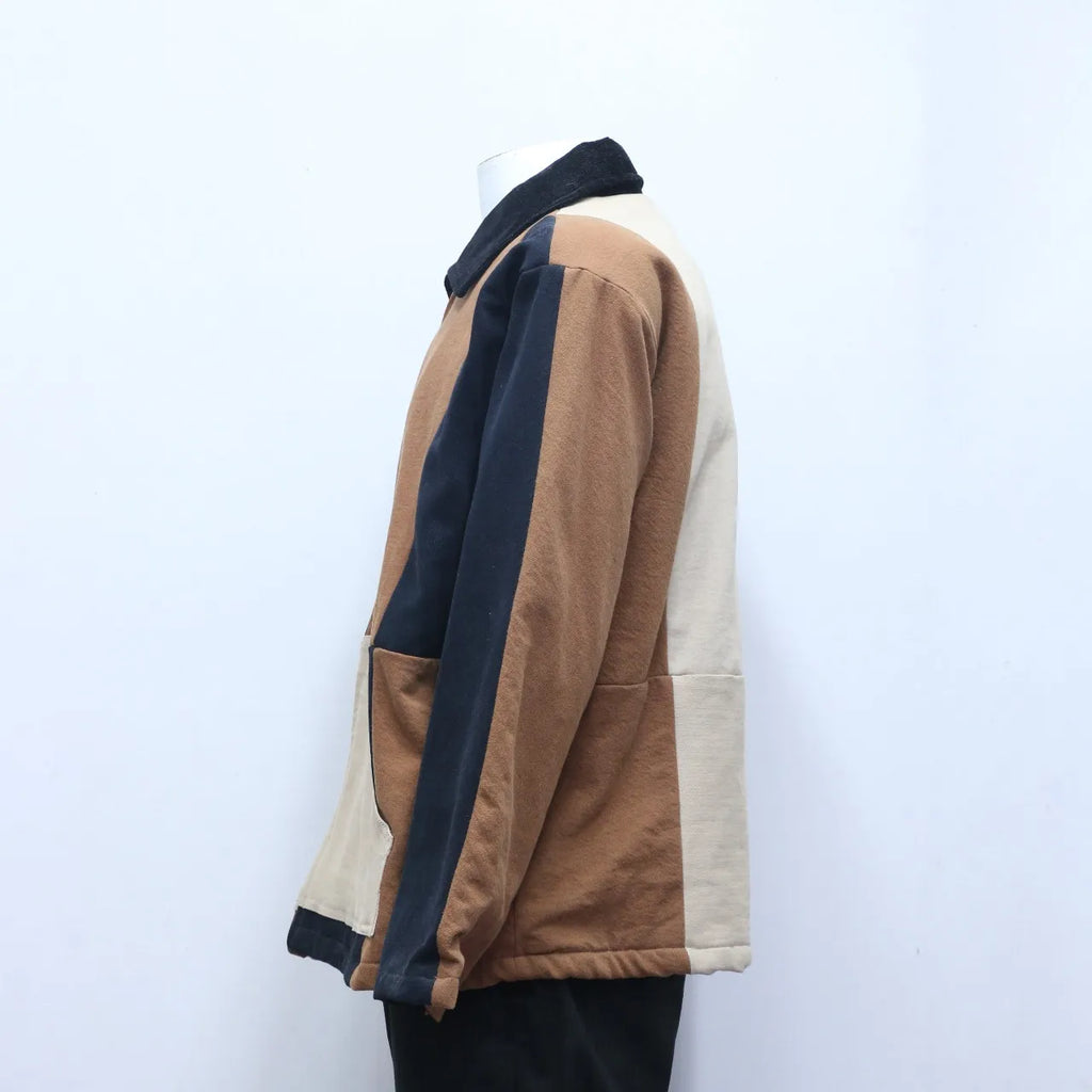 CR636 Upcycled Carhartt Colorblock Pattern Jacket