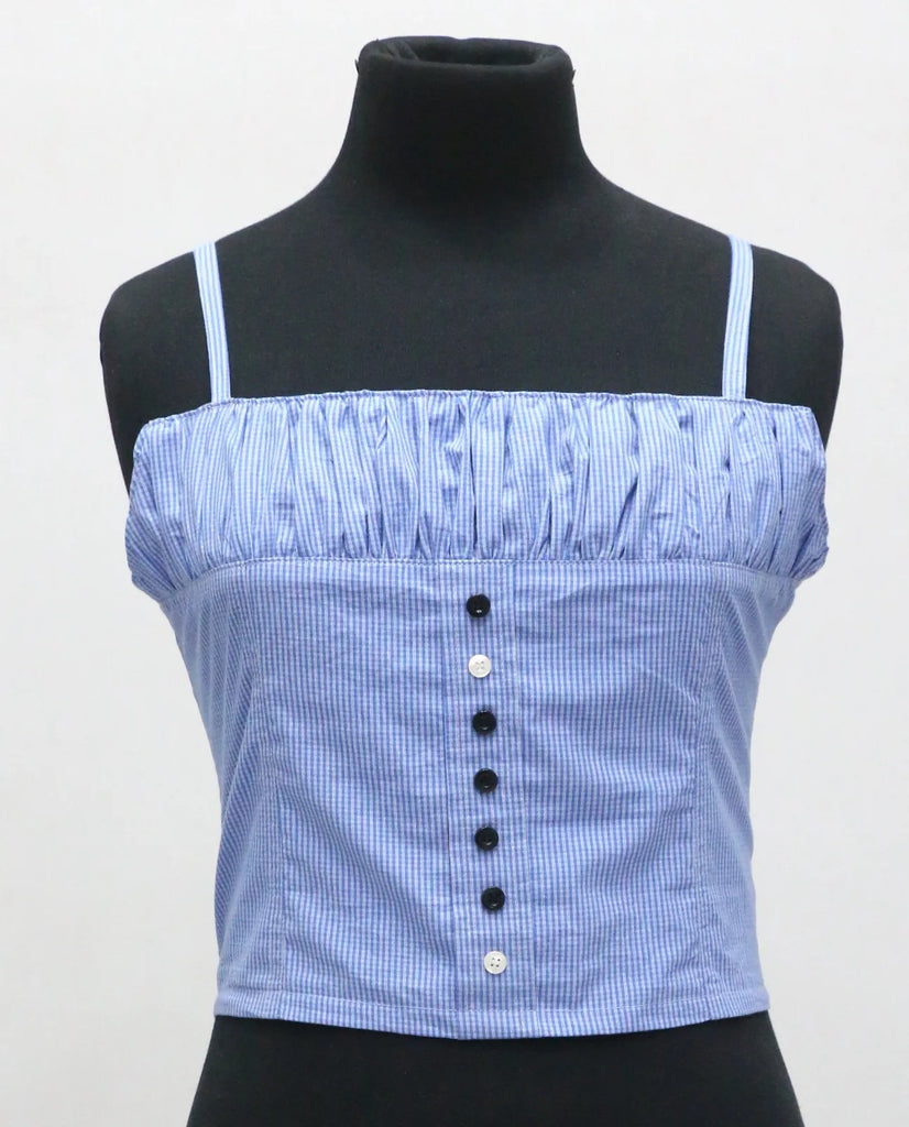 CR1446 Upcycled Corset Top