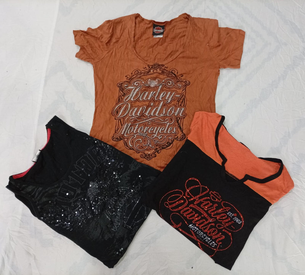 CR9747 Vintage Harley Baby Tees