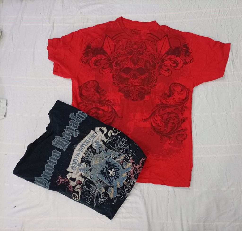 CR10436 Vintage Skull T-Shirts