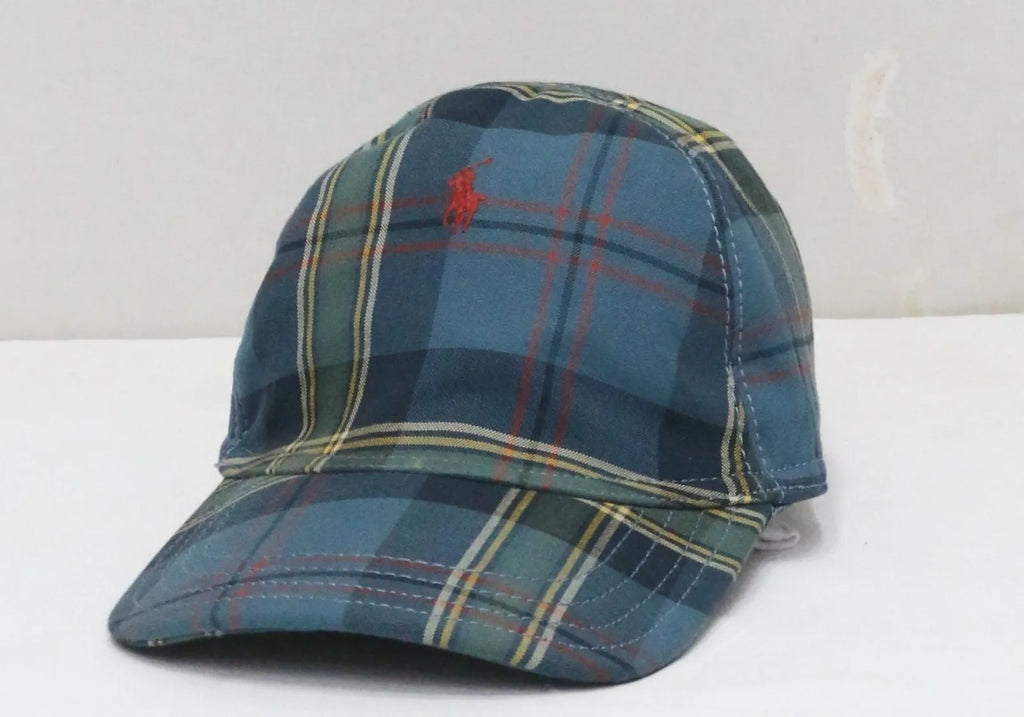 CR1490 Upcycled Plaid POLO Cap - Classic Check Pattern