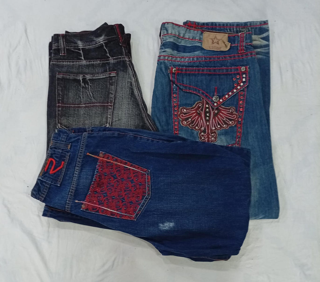 CR9238 Vintage Designer Jeans – Men & Ladies