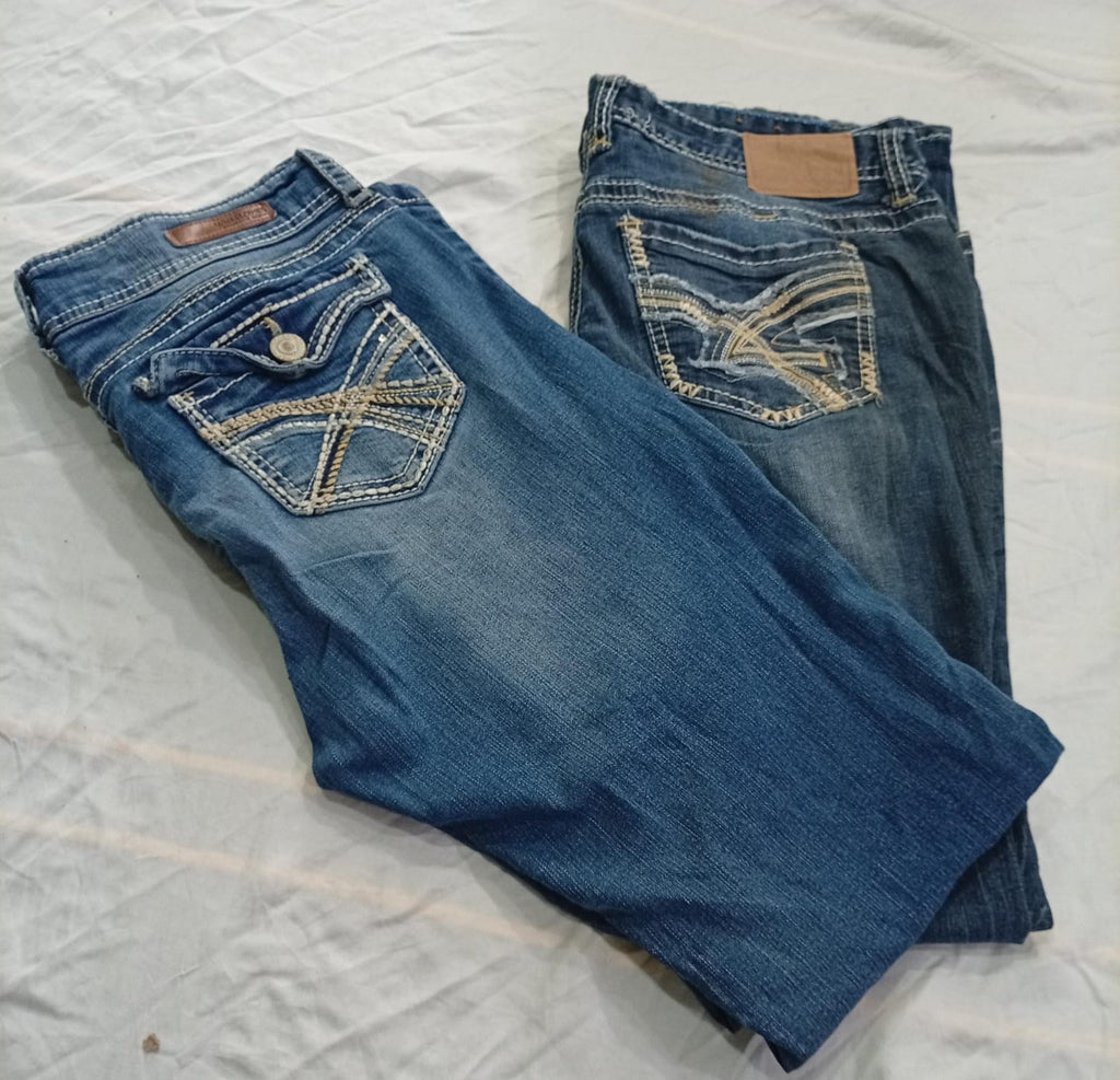 CR10952 Y2K Flare Jeans