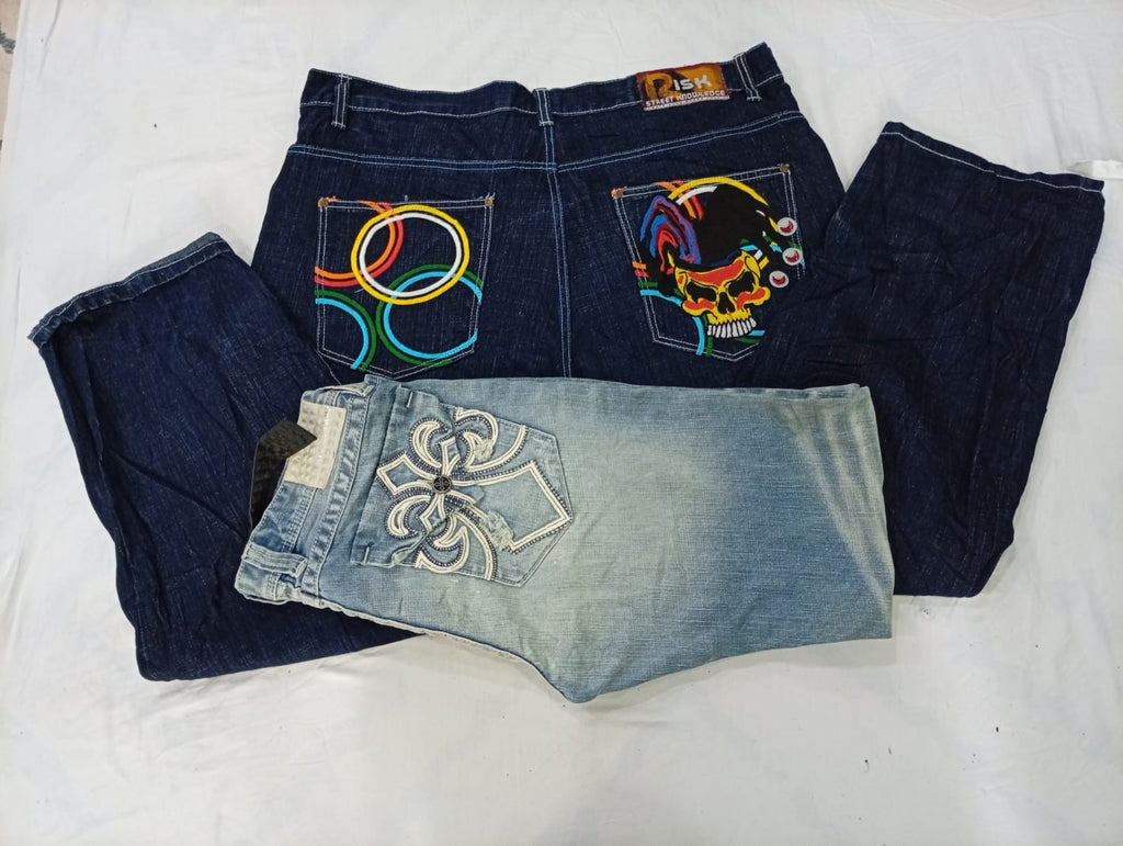 CR10373 Vintage Designer Men’s Jeans Bundle