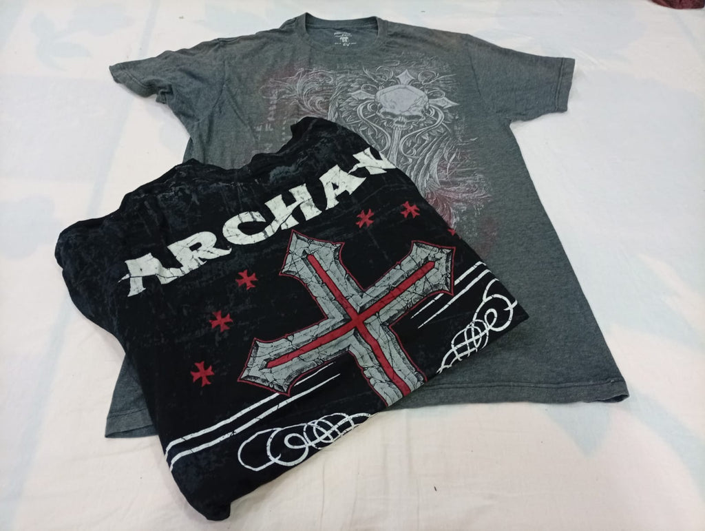 CR11262 Vintage Skull T-Shirts