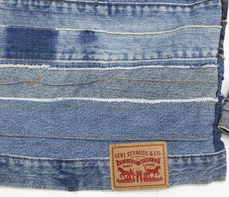 CR2092 Upcycled Denim Panel Jacket