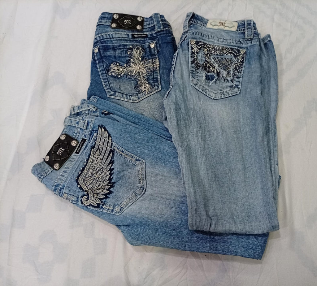 CR9769 Vintage Miss Me Flare & Straight Jeans