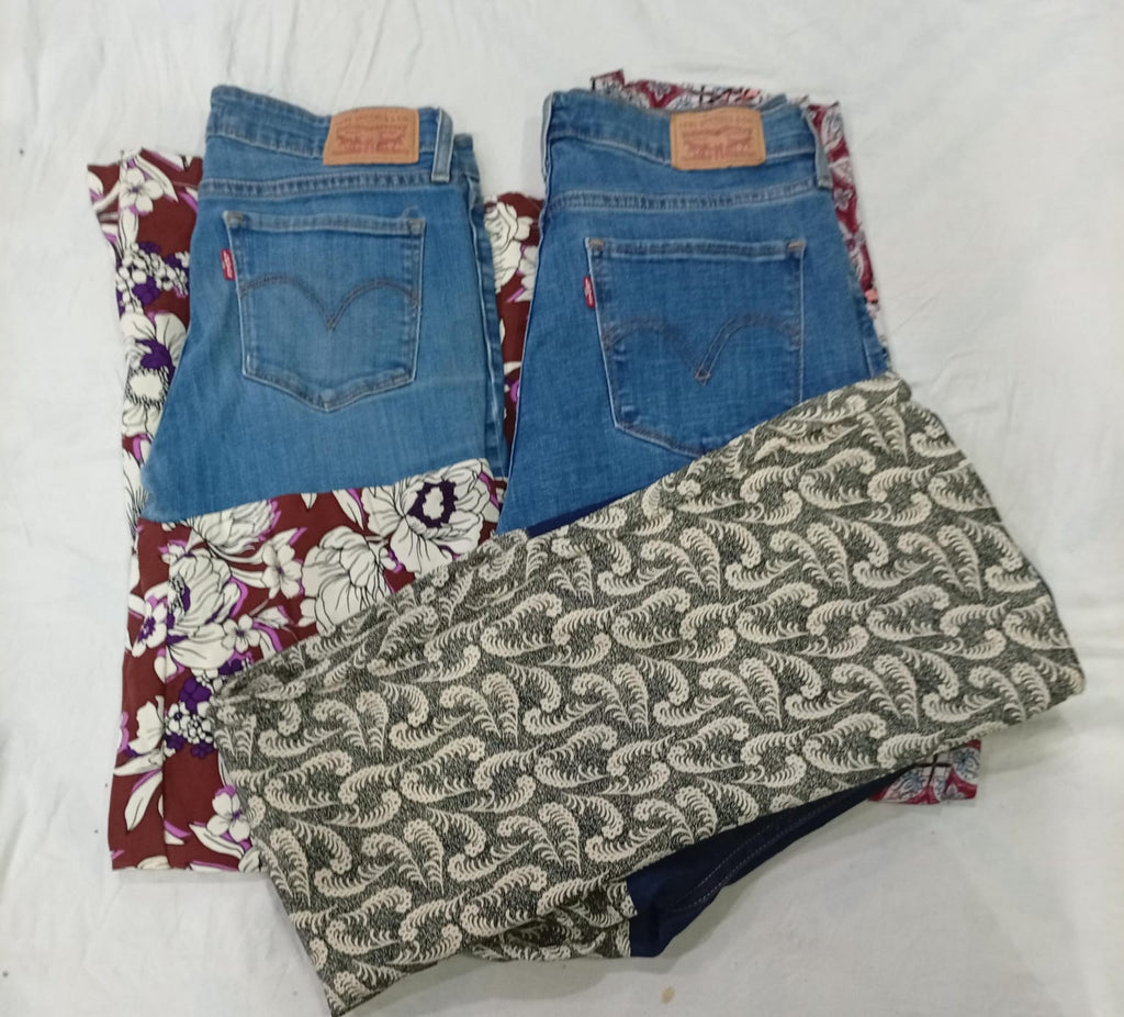CR9217 Upcycled Flare Jeans