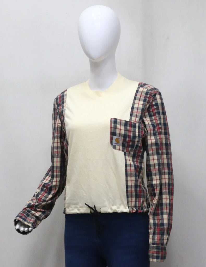 CR1476 Upcycled Long Sleeve Top