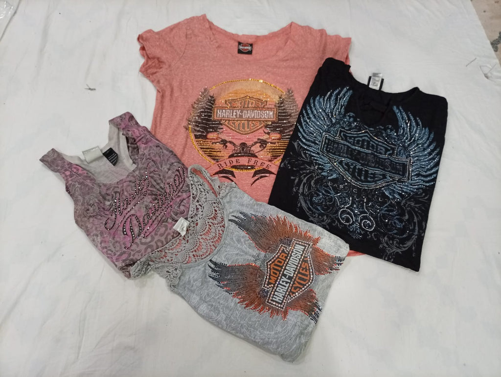 CR10413 Vintage Harley Baby Tees