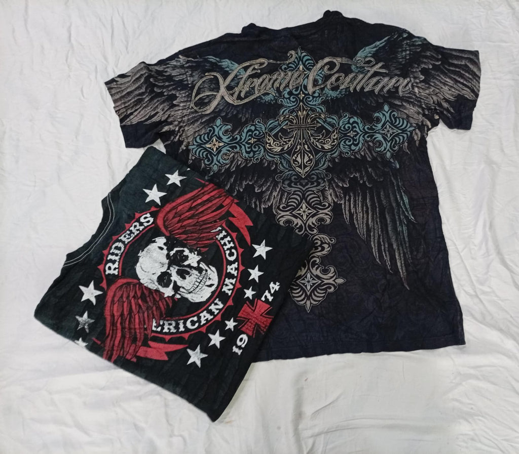 CR10263 Vintage Skull T-Shirts