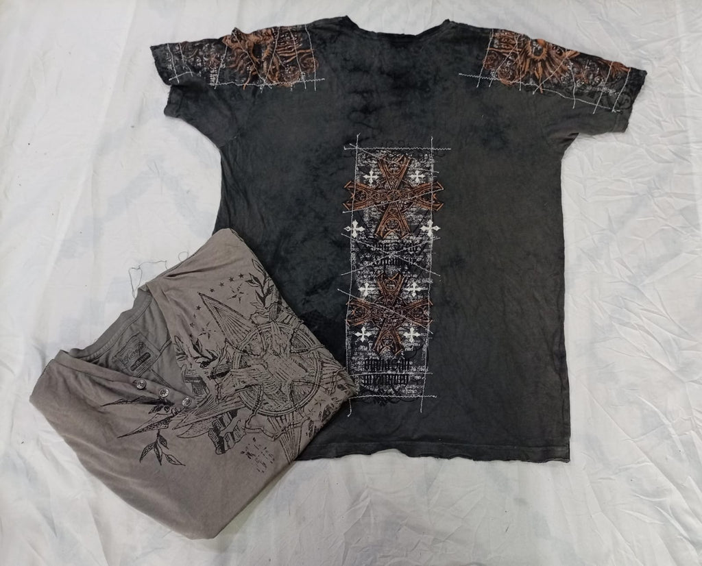 CR9797 Vintage Skull T-Shirts