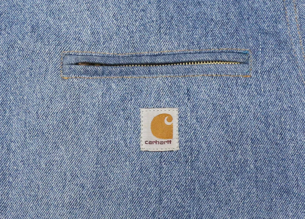 CR1449 Upcycled Denim Jacket - Contrast Collar