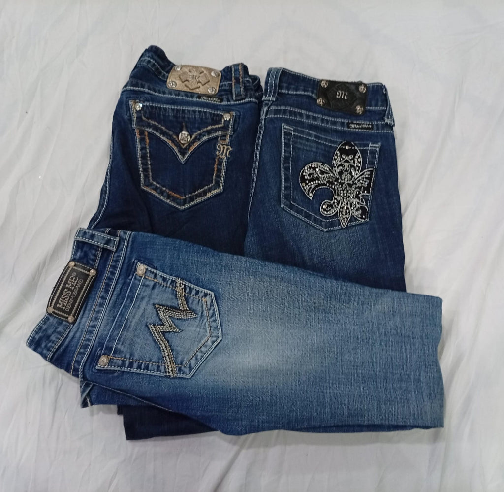 CR9698 Vintage Miss Me Flare & Straight Jeans