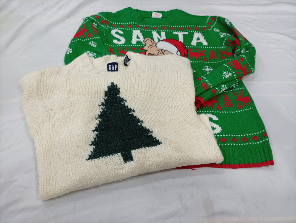 CR11148 Vintage Kids’ Christmas Sweaters