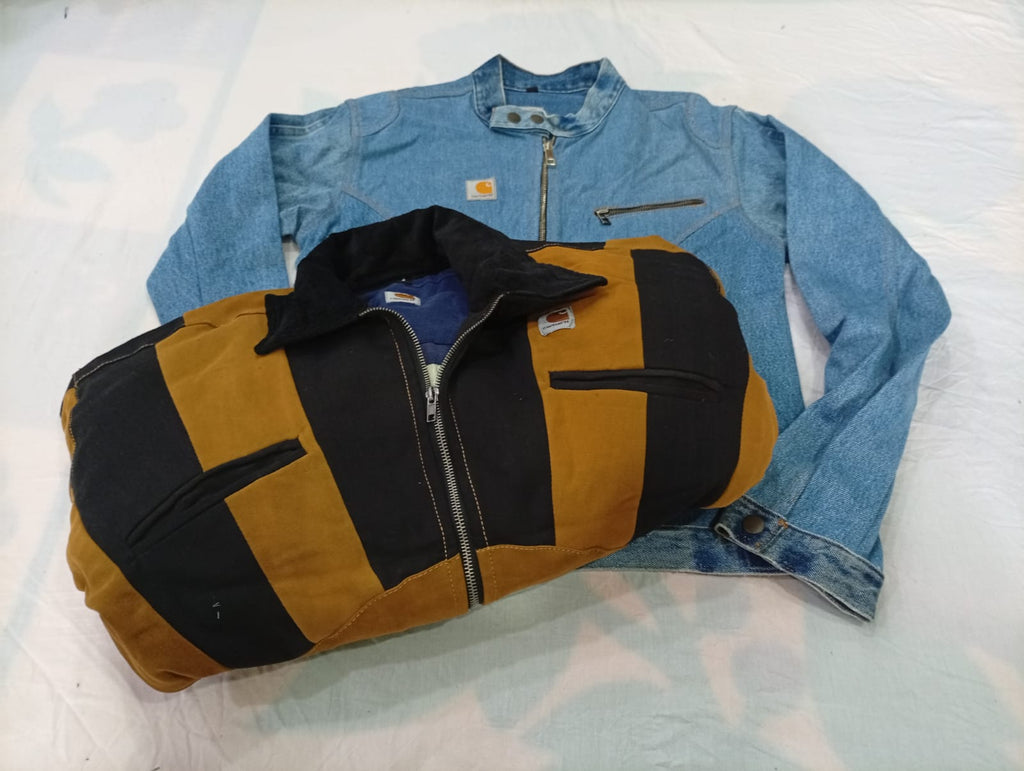 CR11186 Upcycled Carhartt Mix-Style Jackets