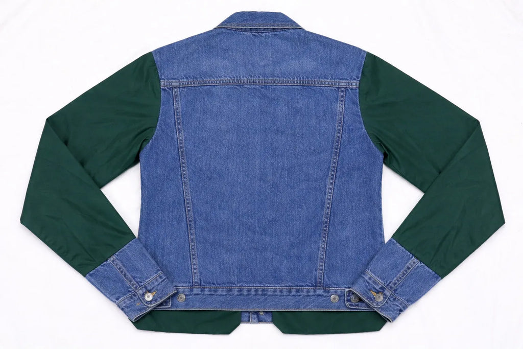 CR1433 Upcycled Dual Tone Utility Jacket