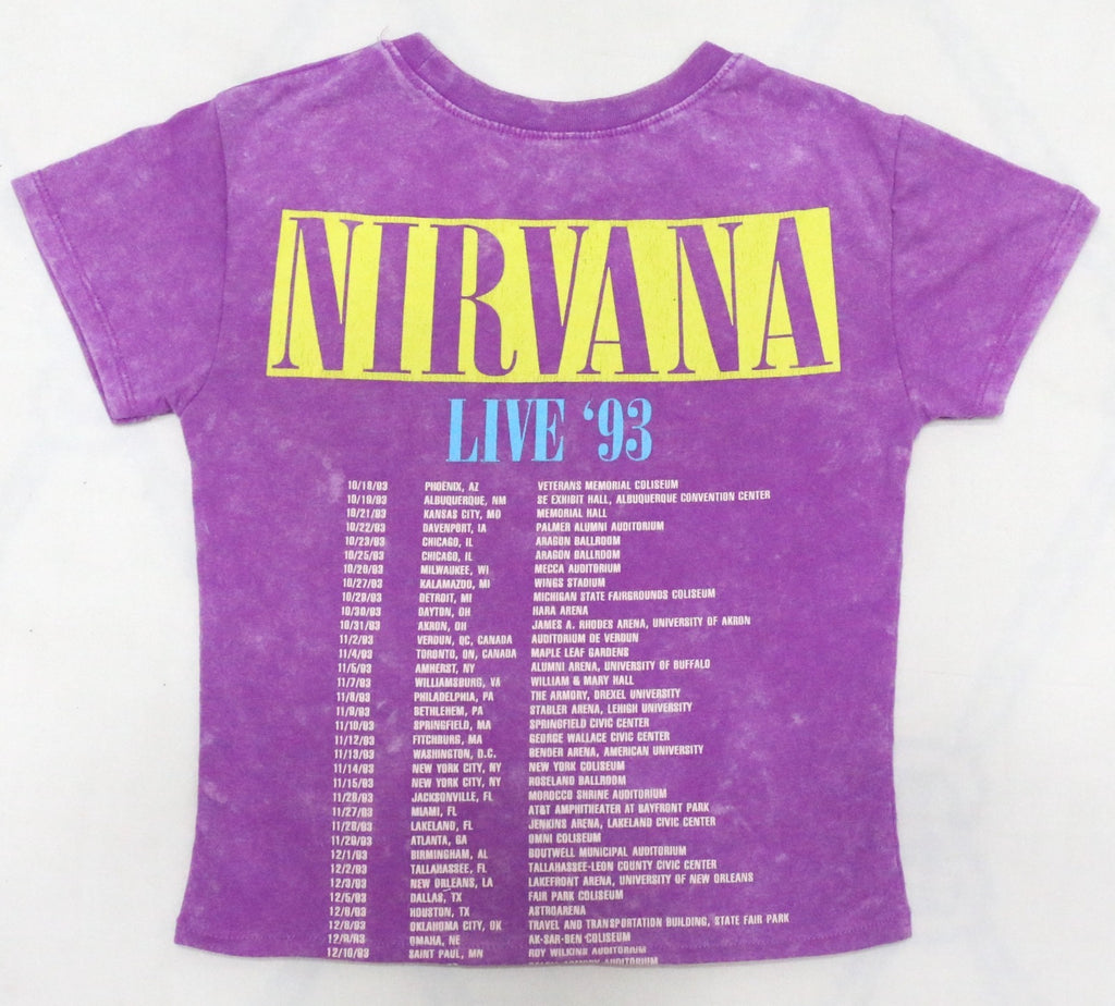 CR1809 UPCYCLED MUSIC BABY TEE