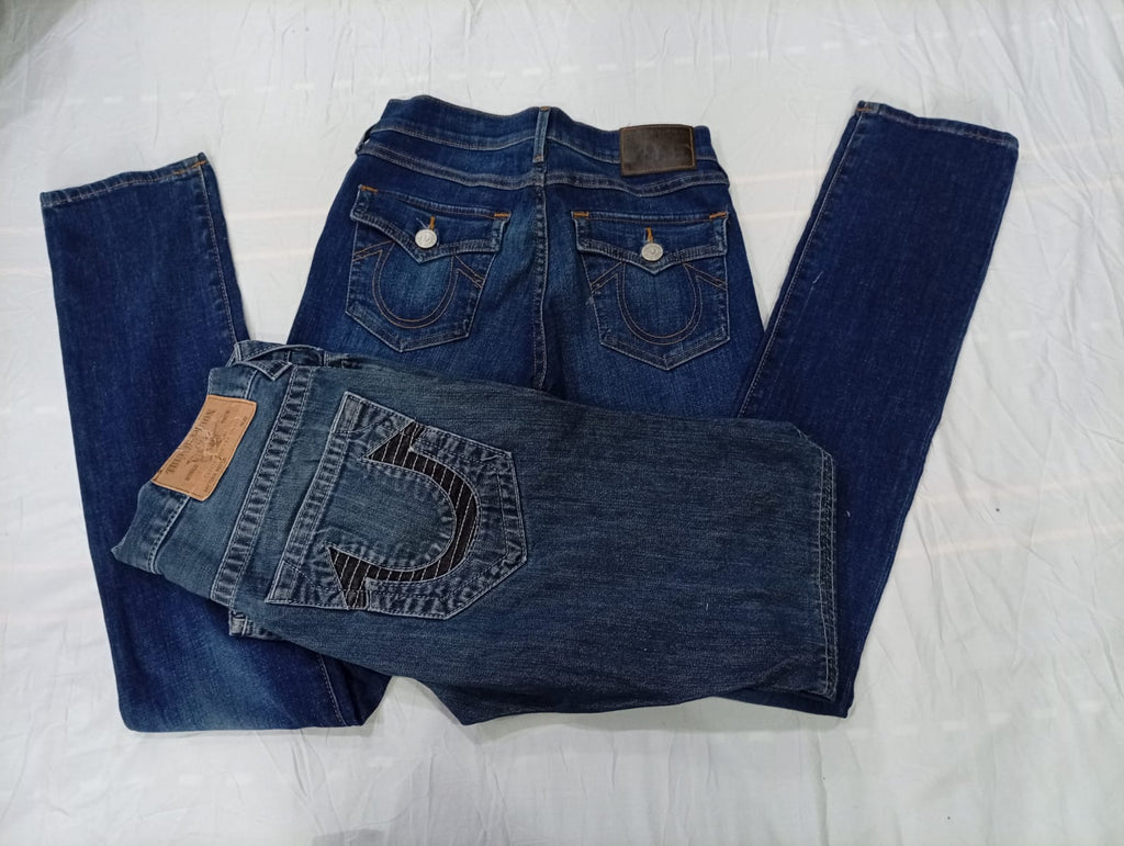 CR10464 Vintage True Religion Men’s and Women’s Flare and Straight Jeans