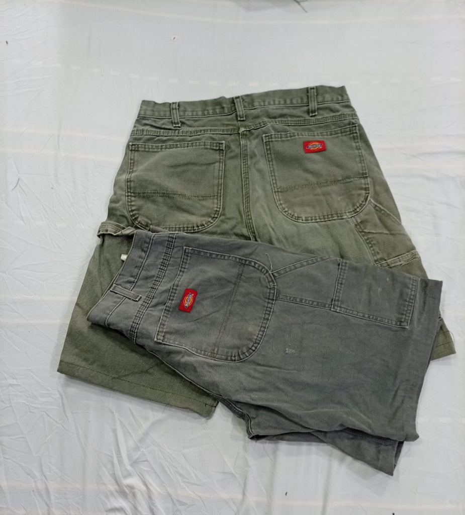 CR10995 Upcycled Dickies Double-Knee Shorts