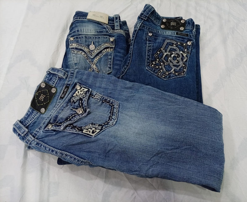 CR9768 Vintage Miss Me Flare & Straight Jeans