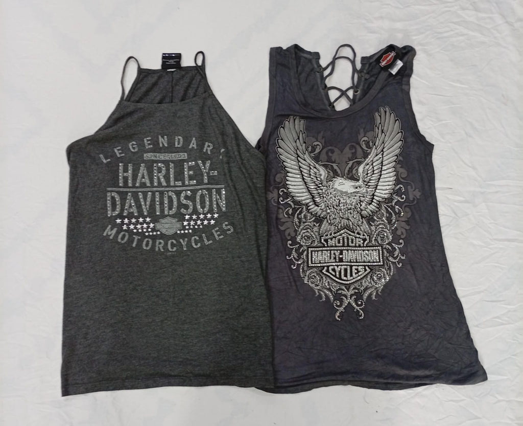 CR7967 Y2K Harley Davidson Baby Tees