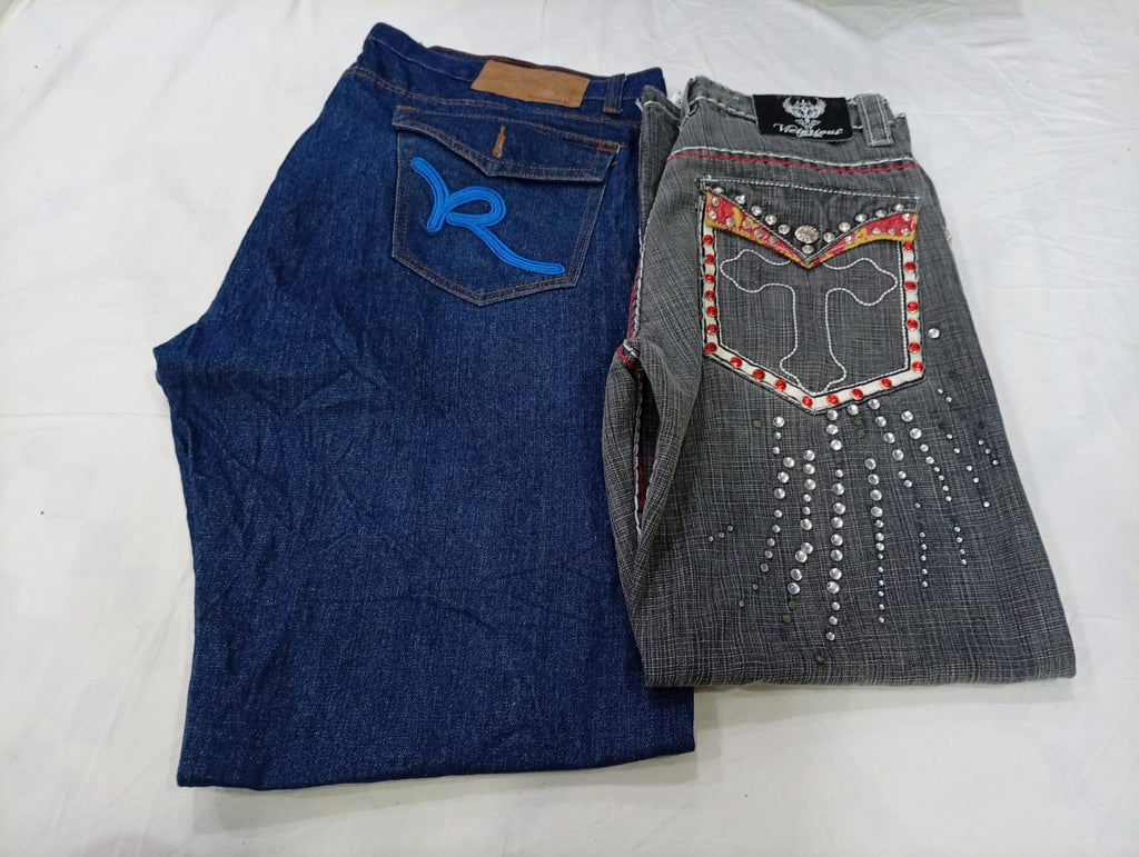 CR10372 Vintage Designer Men’s Jeans Bundle