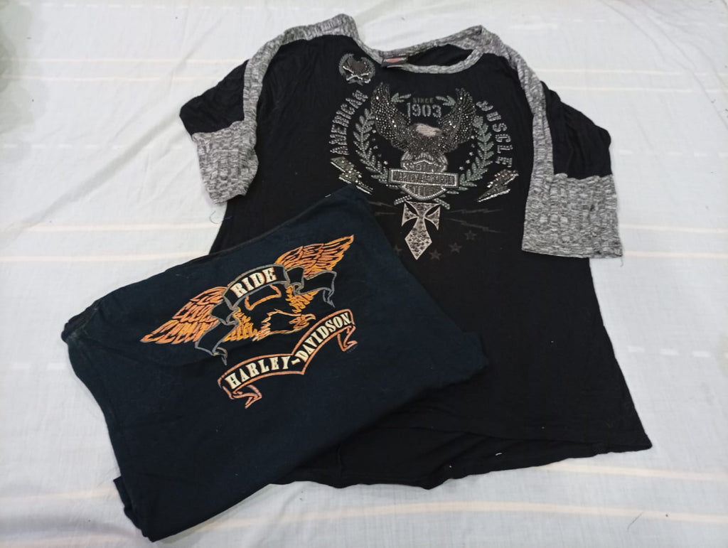 CR10768 Vintage Harley Baby Tees