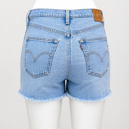 CR2101 Upcycled Denim Shorts