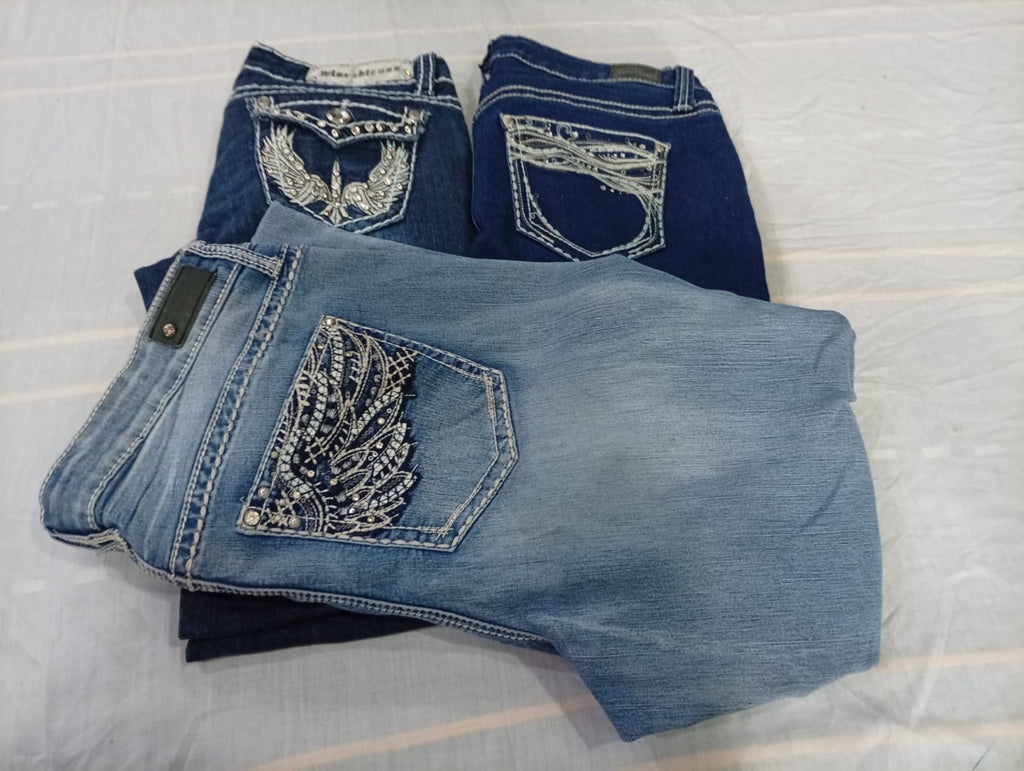 CR10750 Y2K Flare and Straight Jeans