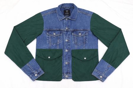 CR2121 Upcycled Dual Tone Utility Jacket