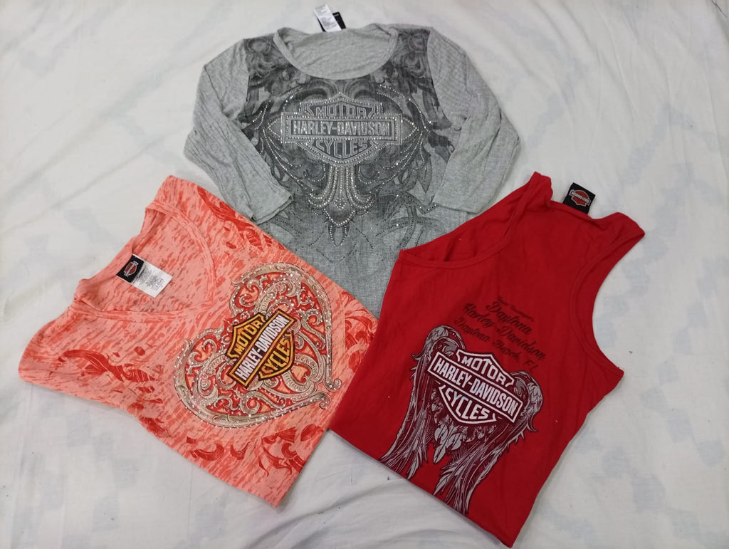 CR10235 Vintage Harley Baby Tees