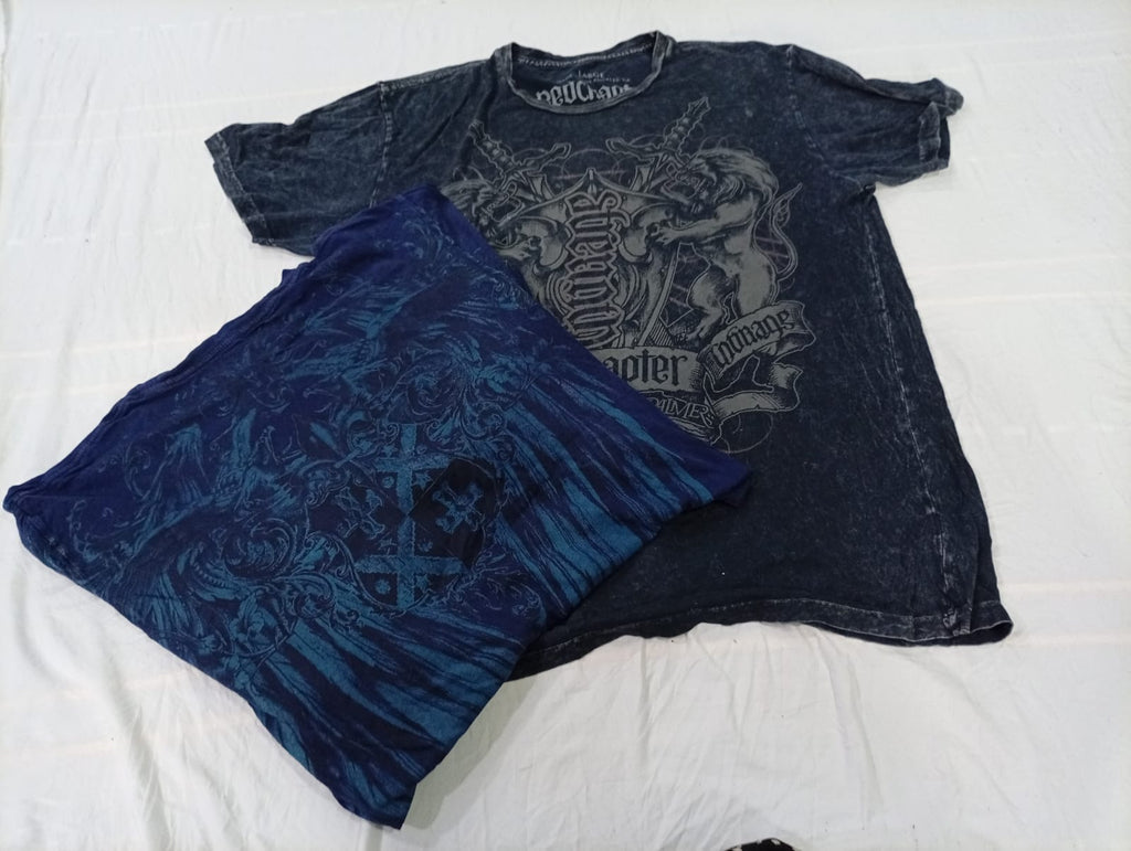 CR10818 Vintage Skull T-Shirts