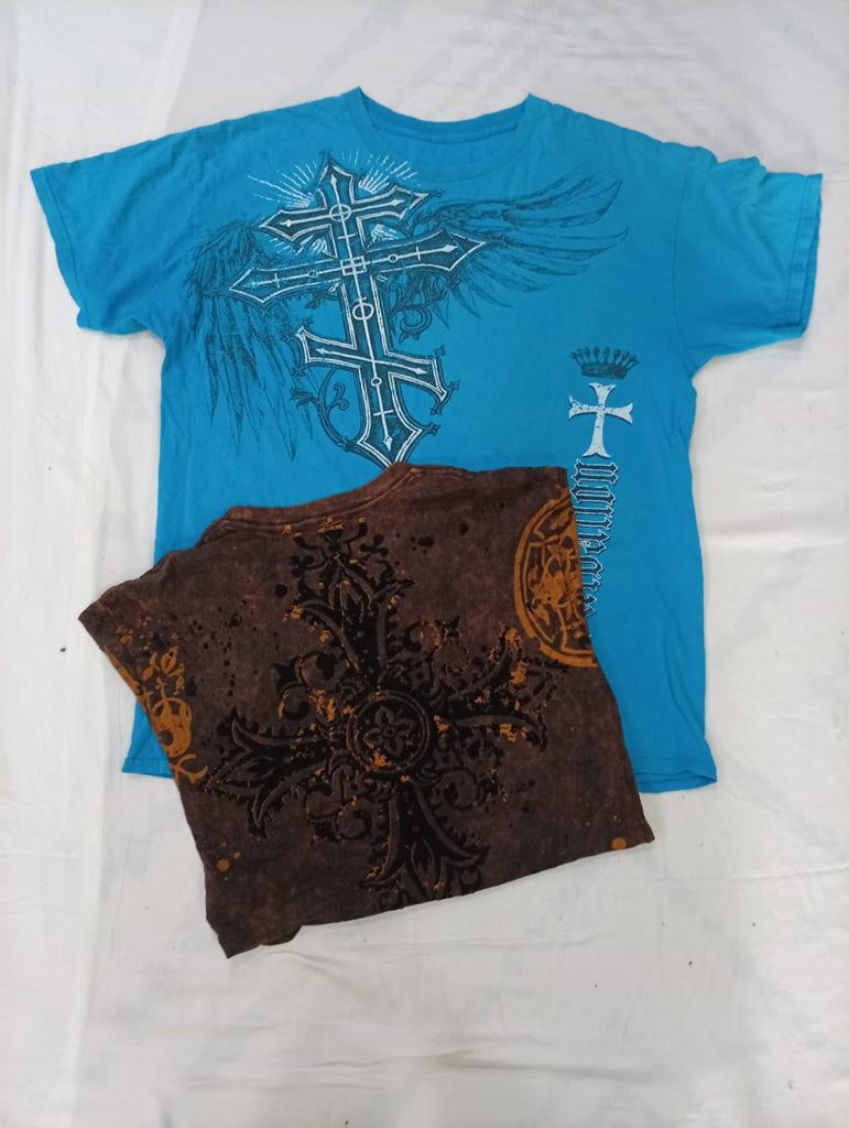 CR9499 Vintage Skull T-Shirts