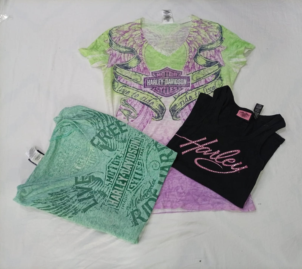 CR9887 Vintage Harley Baby Tees