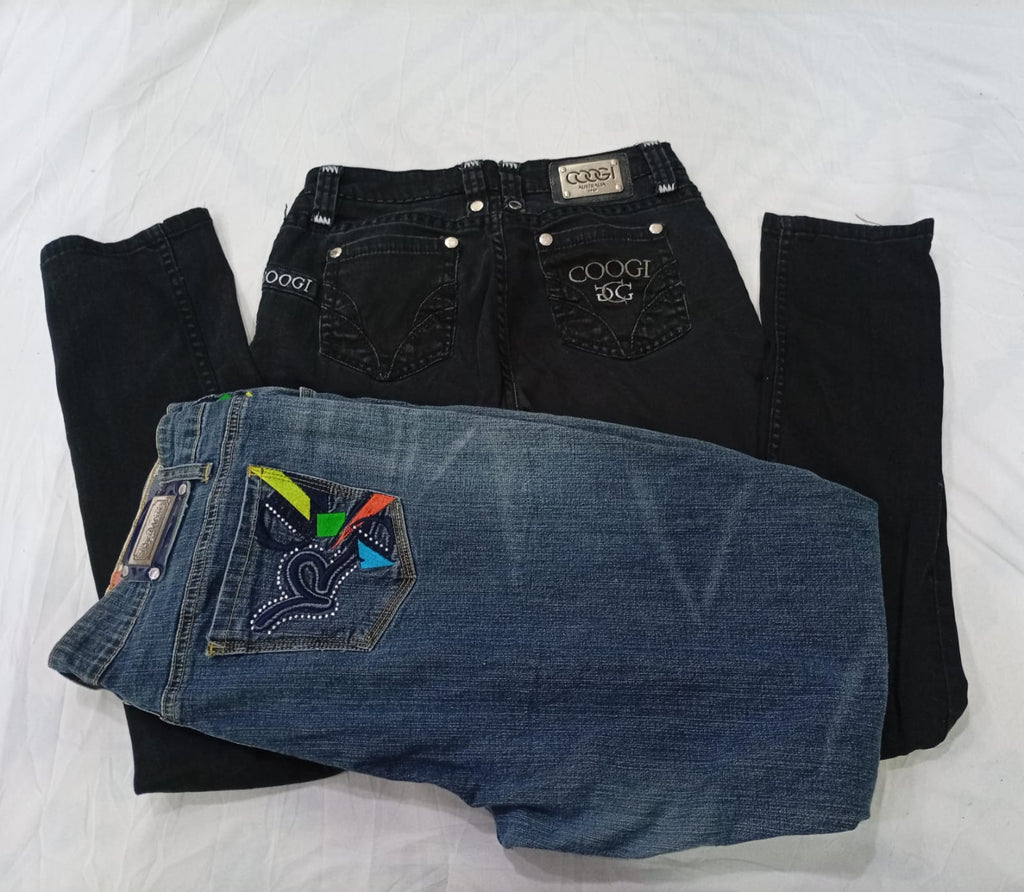 CR9645 Vintage Designer Ladies Jeans