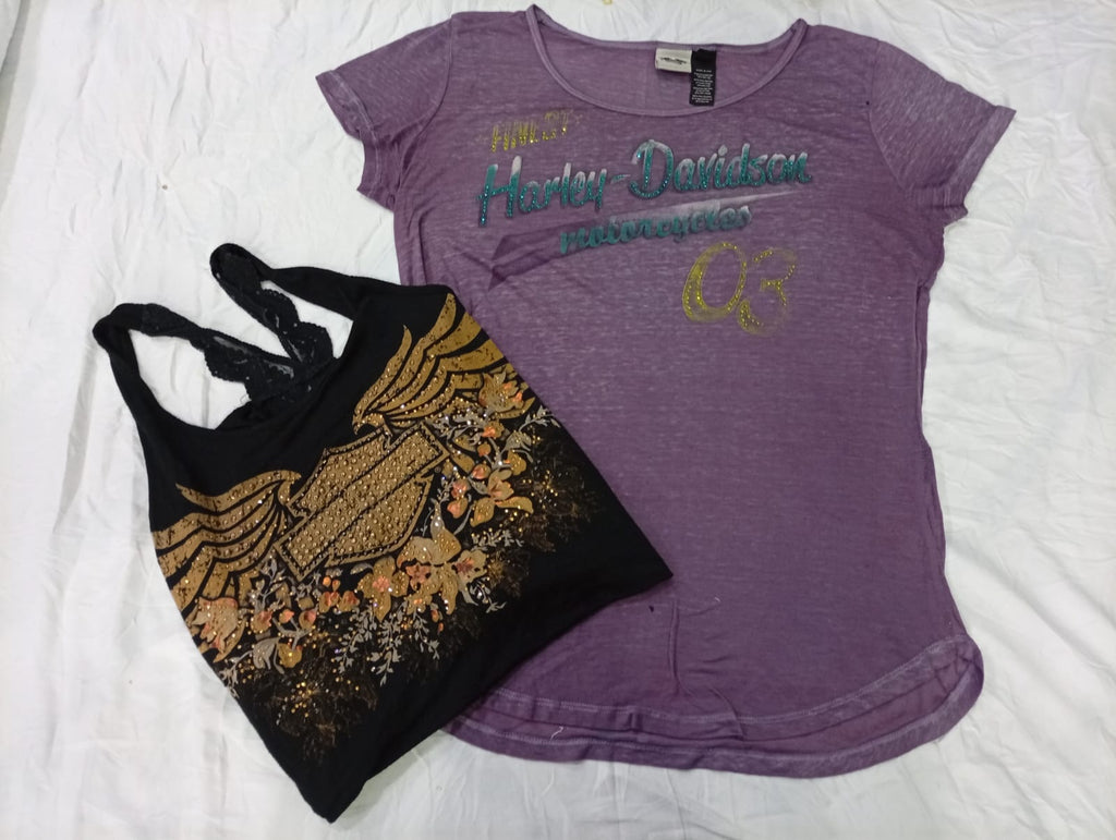 CR10265 Vintage Harley Baby Tees