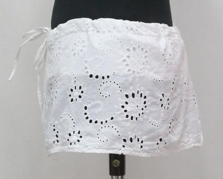 CR2117  Upcycled mini skirt
