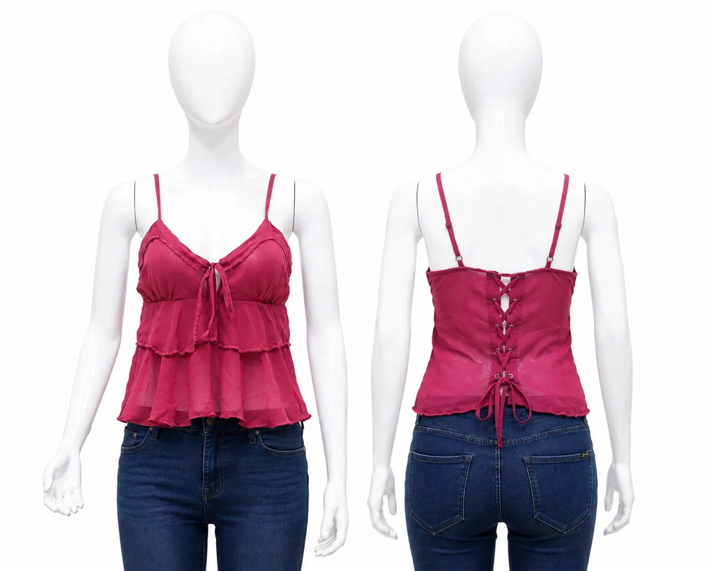 CR1578 Upcycled Cami Top