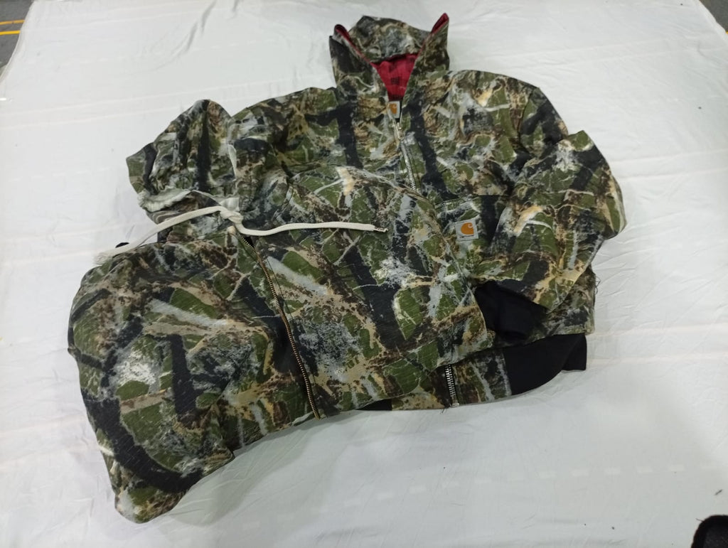 CR10960 Upcycled Carhartt Camo Jackets