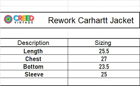 CR726 Upcycled Carhartt Corduroy Jackets
