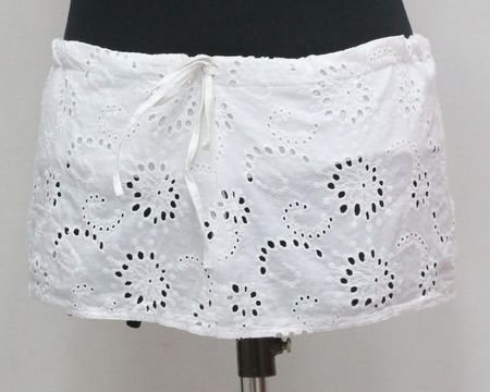 CR2117  Upcycled mini skirt