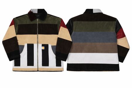 CR2128 Upcycled Panel Work Jacket