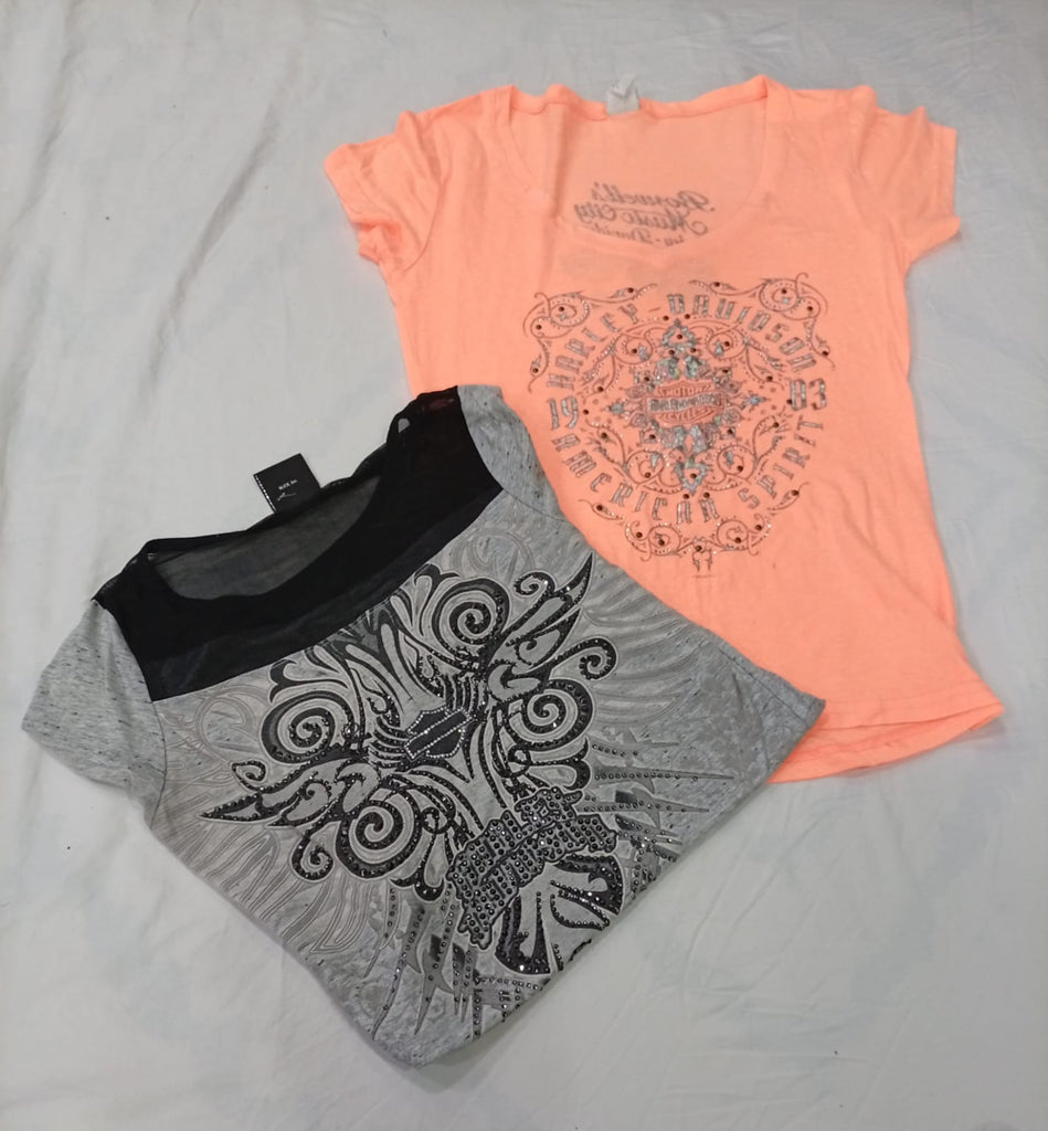 CR10321 Vintage Harley Baby Tees