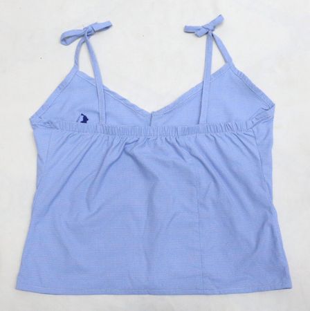 CR2113 Upcycled Button Cami Top