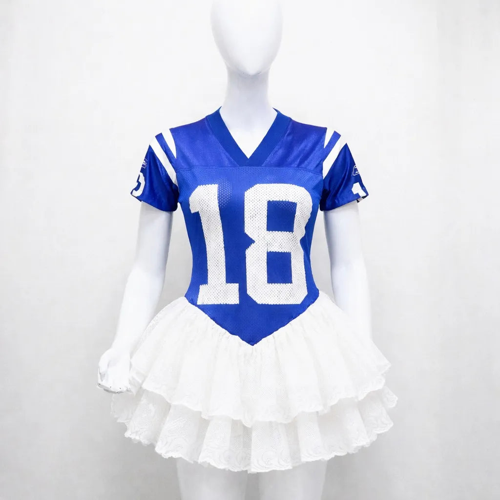 CR1274 Rework Jersey Tutu Dress – Sporty Ballet Mini (Number Print)