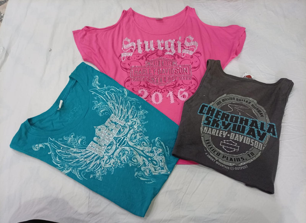 CR10312 Vintage Harley Baby Tees