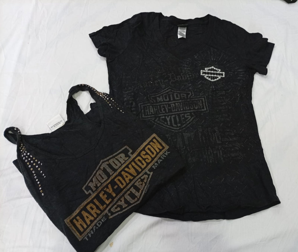CR9673 Vintage Harley Baby Tees